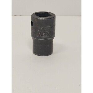 Snap-on IMMI120A 12mm 1/2" Drive Impact Socket 6 Point Black Oxide USA